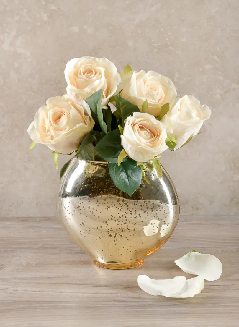 A Dozen Cream Roses Bouquet
