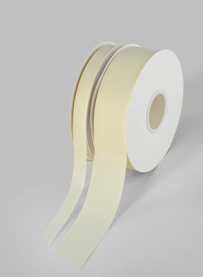 Antique White Grosgrain Ribbon 50 Yard Spool