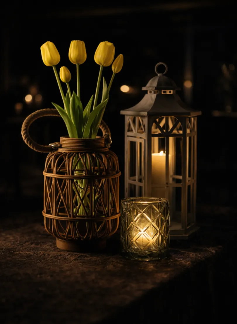 Antique White Lanterns