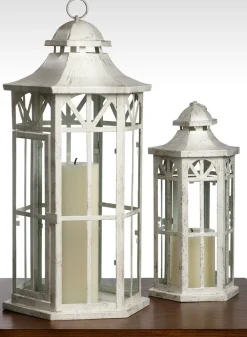 Antique White Lanterns