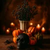 Assorted Black Spider, Set of 5