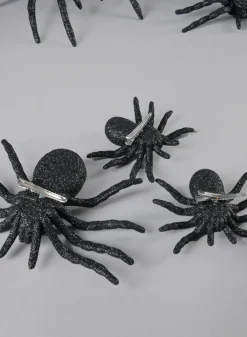 Assorted Black Spider, Set of 5