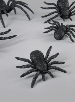 Assorted Black Spider, Set of 5