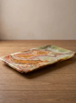 Balochistan Green Onyx Decorative Tray