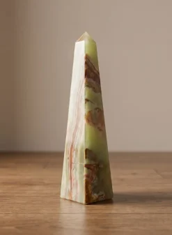 Balochistan Green Onyx Obelisk