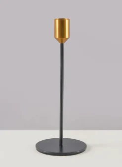 Barney Black Gold Taper Metal Holder