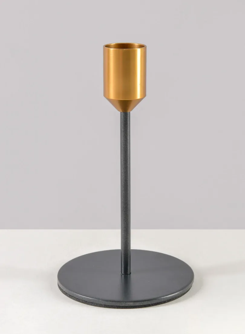 Barney Black Gold Taper Metal Holder