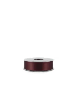 Burgundy Swiss Satin Ribbon
