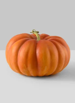 Cinderella Large Burned Yellow Pumpkin