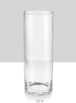 Clear Glass Cylinder Vases