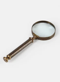 Colonial Brass Handle Magnifying glass