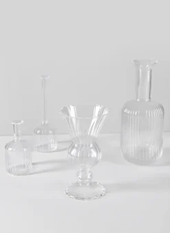 Designer's Choice Assorted Deco Glass Vase, Set of 4