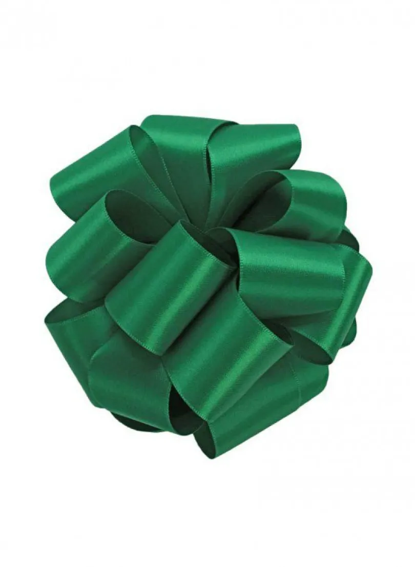 Emerald Double Face Satin Ribbon