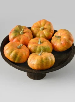 Fall Harvest Mini Pumpkins, Set of 6