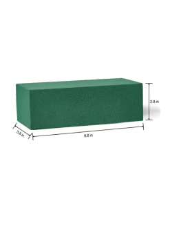 FloraCraft 4ct Green Floral Artesia WetFoM Brick