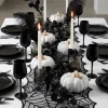 6ft Long Black Eucalyptus Garland