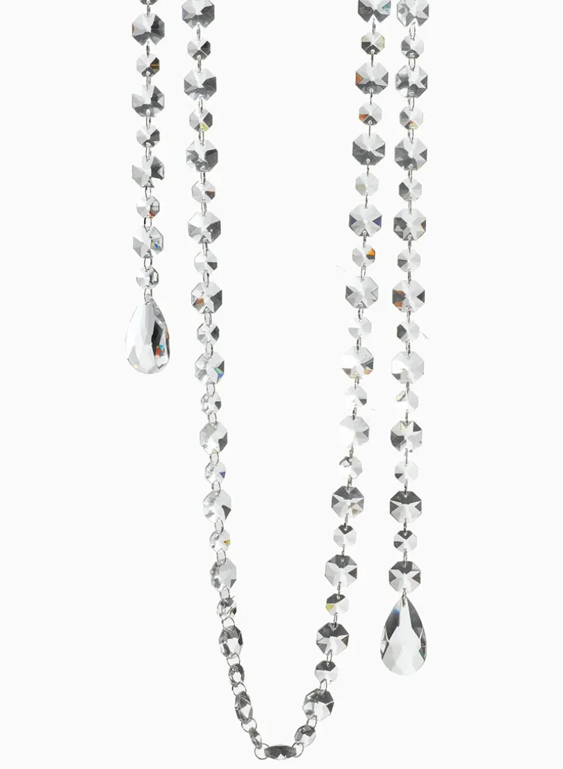 6ft Long Crystal Garland