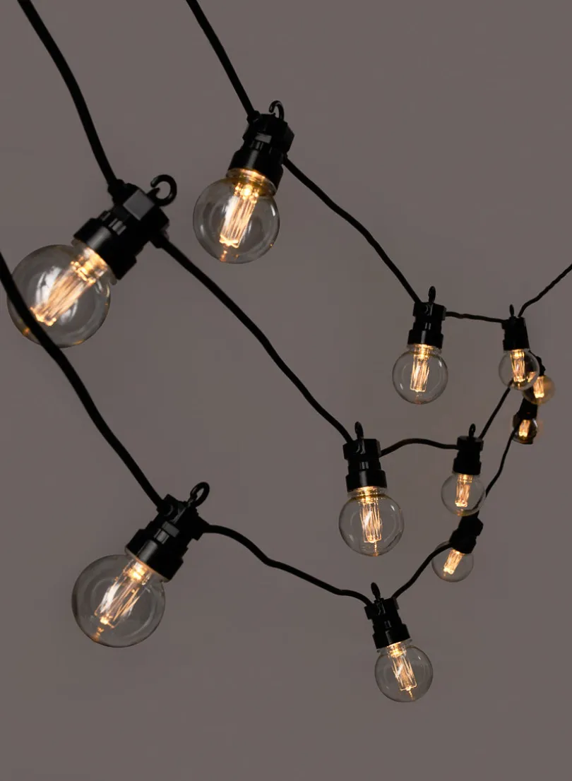 29ft Long 20 Filament LED Party Lights Set