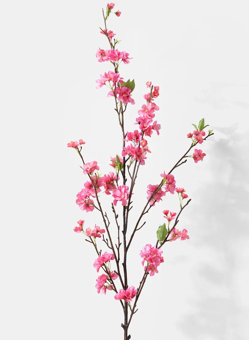 5ft Long Hot Pink Palace Cherry Blossom Spray