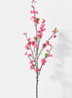 5ft Long Hot Pink Palace Cherry Blossom Spray