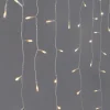 18ft Long 100 LED Icicle Lights Set