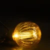 20ft Long Light Patio & Garden Indoor Outdoor Amber Accent Light String