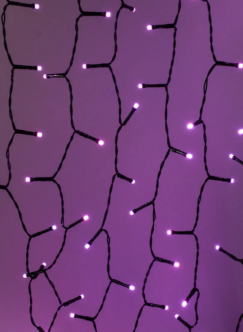34ft Long 100 RGB LED String Lights Set