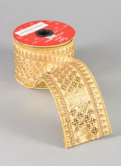 16.40ft Long Royal Nawab Gold Ribbon