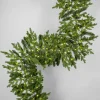 6ft Long Warm White Pre-Lit Pine Garland (200 Lights)