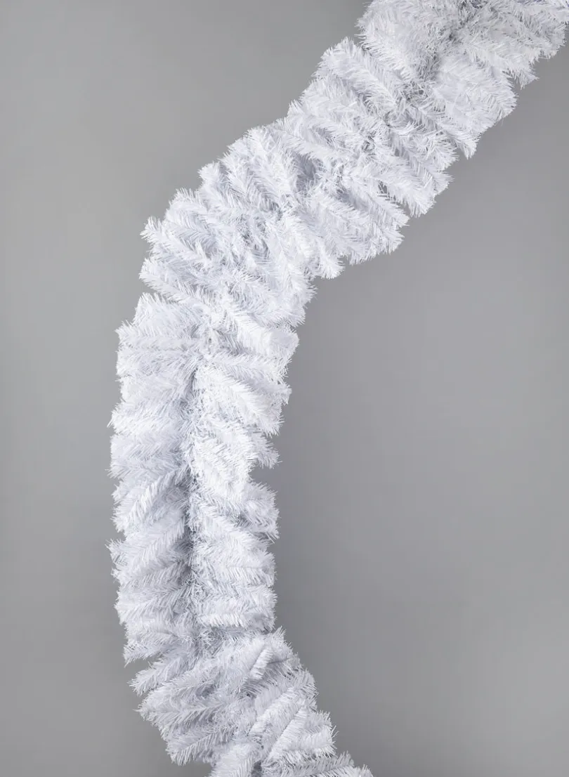9ft Long White Pine Garland