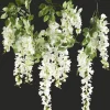 5ft Long White Wisteria Garland