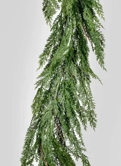 6ft Real Touch Thuja Pine Garland