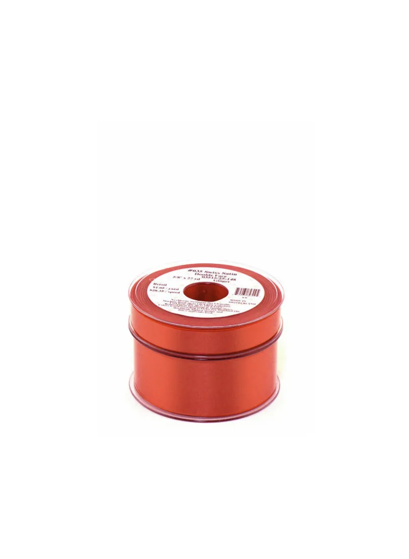 Ginger Swiss Satin Ribbon