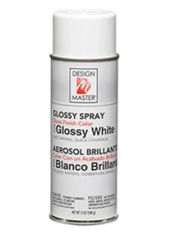 Glossy White Lacquer Spray Paint #626