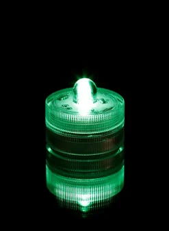 Green Submersible Single LED Light, Set of 10