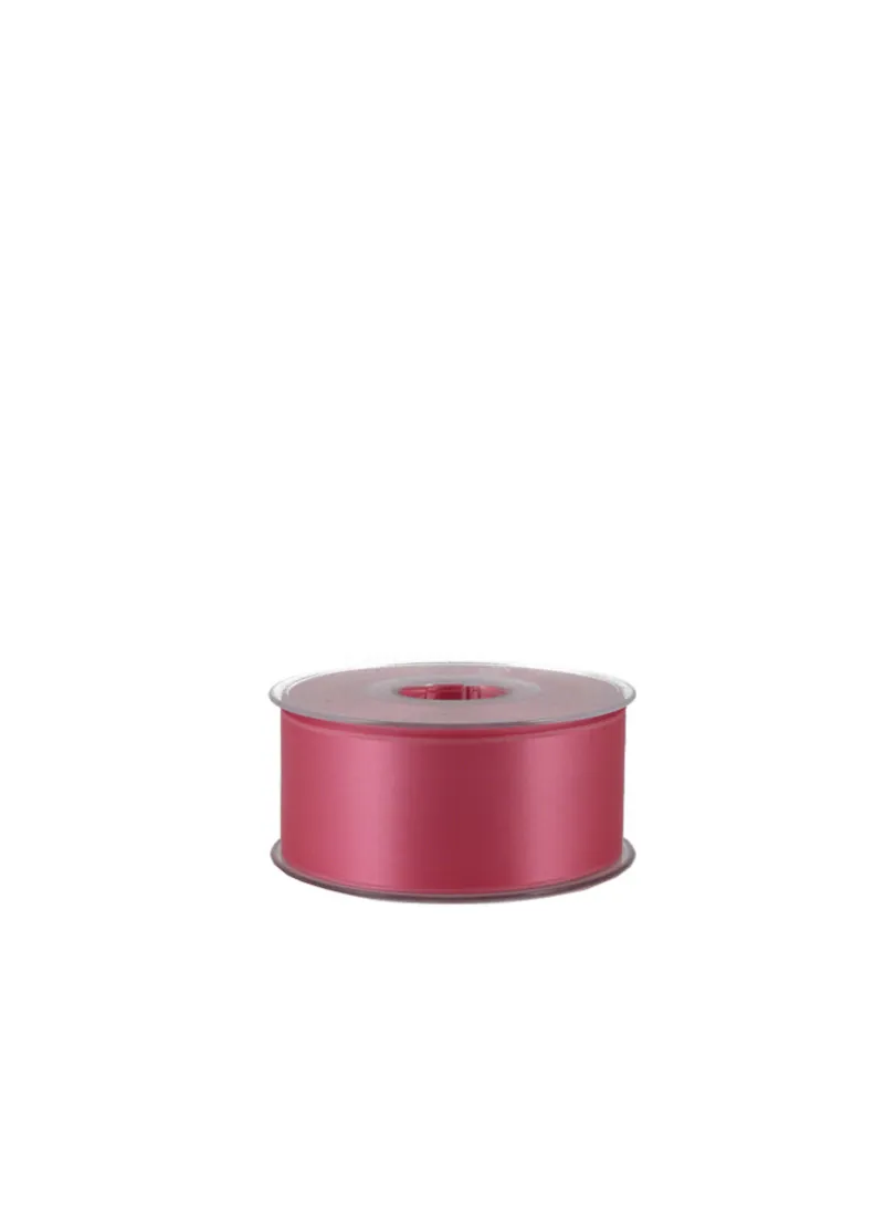Hot Pink Swiss Satin Double Face Ribbon