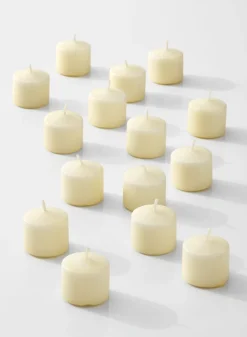 10-Hour Ivory Votive, Set of 36