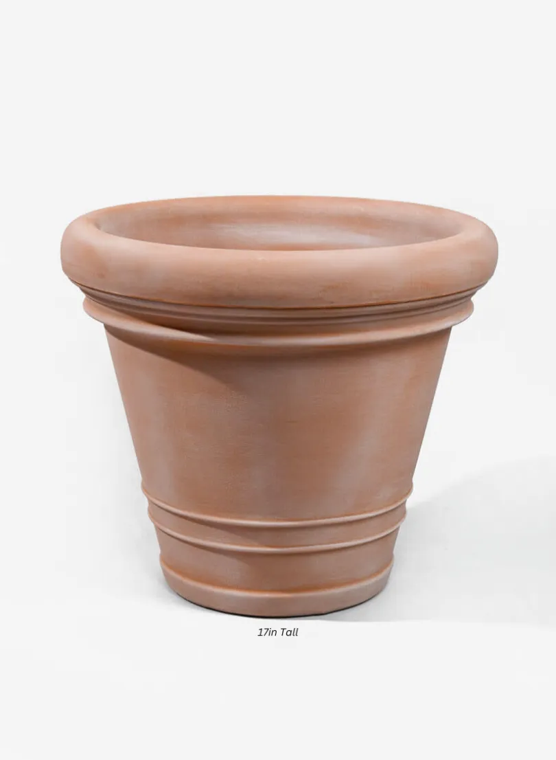 Impruneta Rolled Rim Planter
