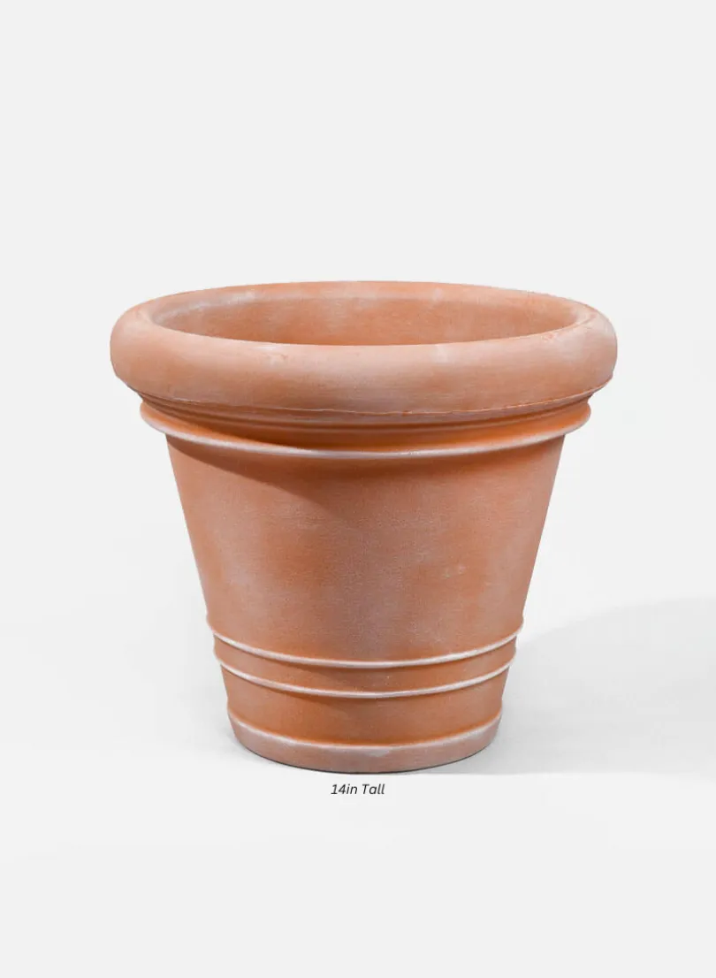 Impruneta Rolled Rim Planter