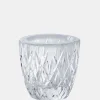 2 1/2in Crystal Tea Light Glass Holder