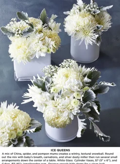 6in Cube White Glass