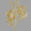 32in Glittered Gold Fern Spray