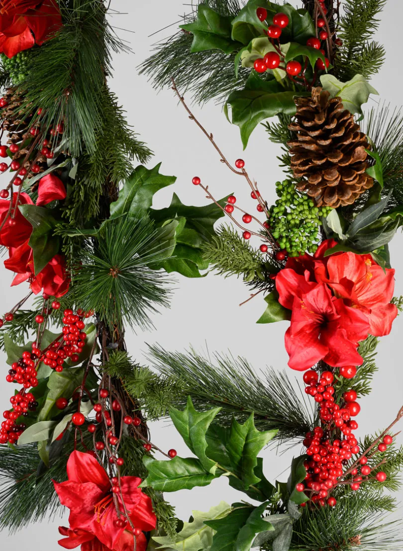 60in Long Amaryllis Garland
