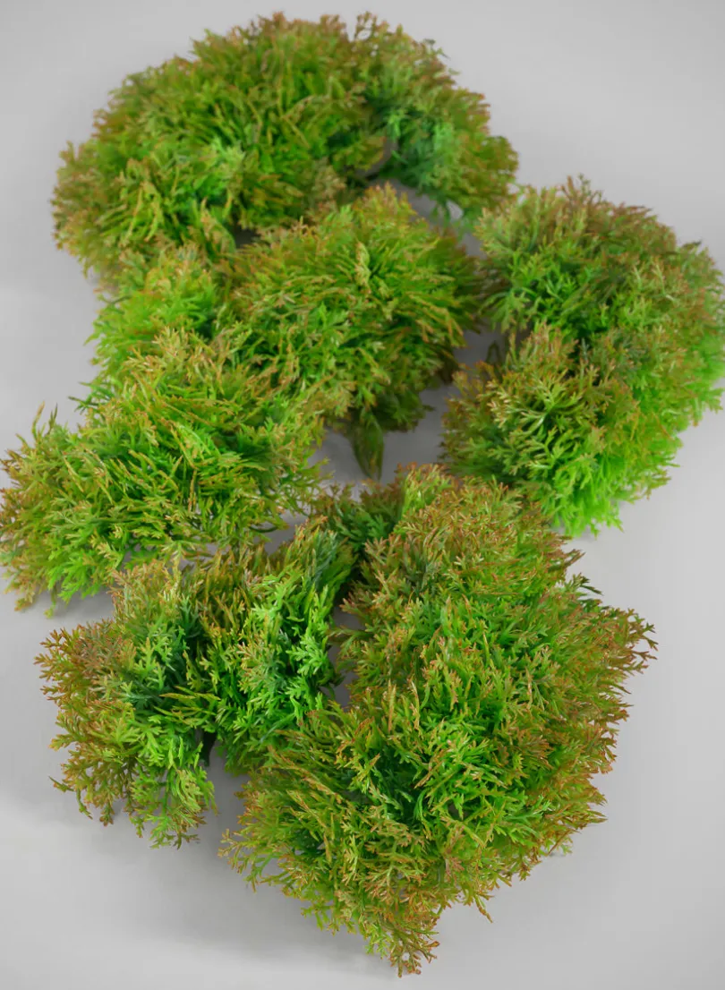 10in Long Artificial Green Moss