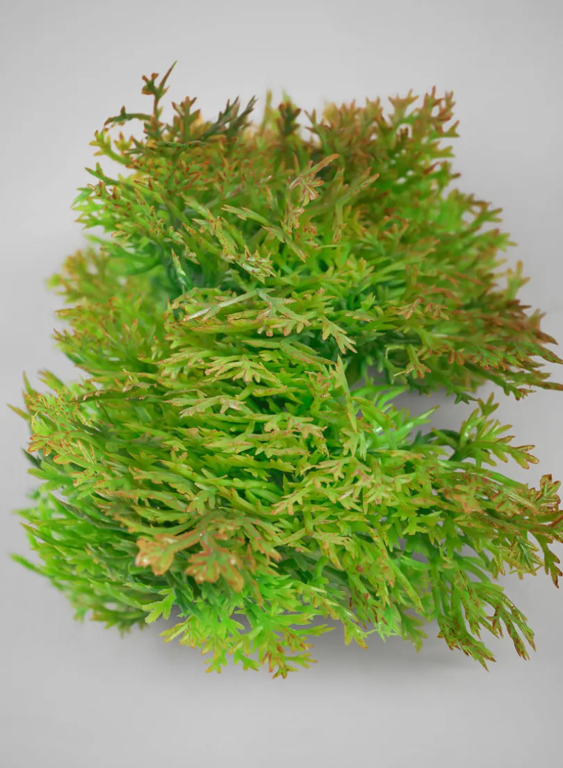10in Long Artificial Green Moss