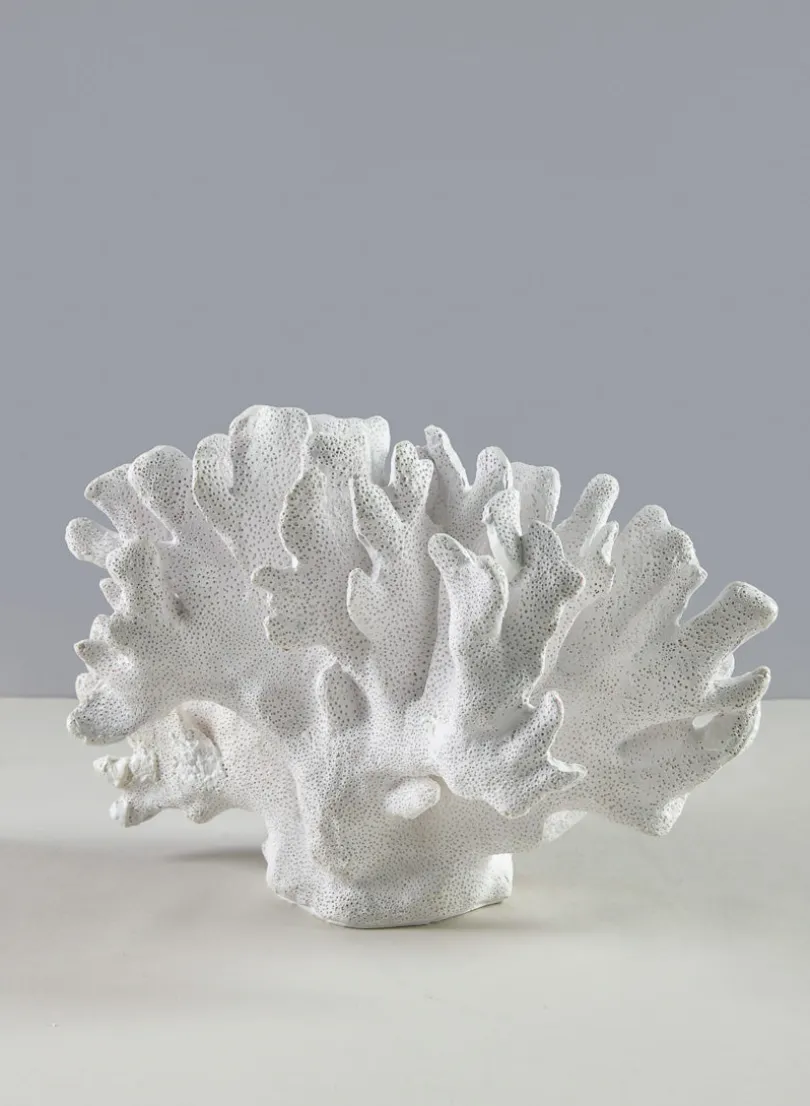 11in Long Artificial White Elkhorn Coral