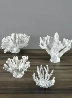 10in Long Artificial White Finger Coral