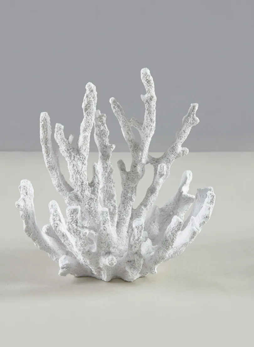 6in Long Artificial White Staghorn Coral