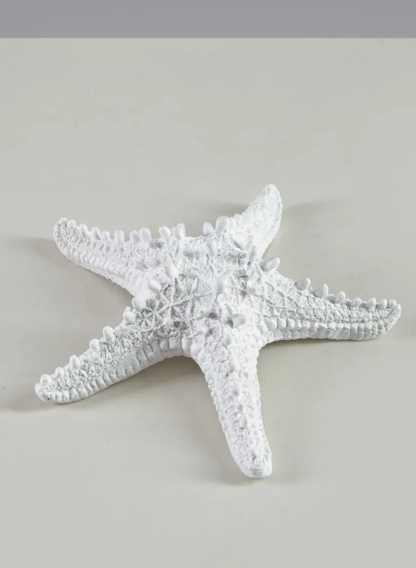 5.5in Long Artificial White Starfish