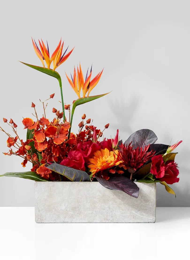12in Long Atelier Cement Flower Box